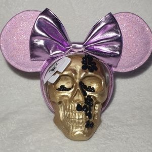 Disney Park Lavender Sparkle Lilac Minnie Ears